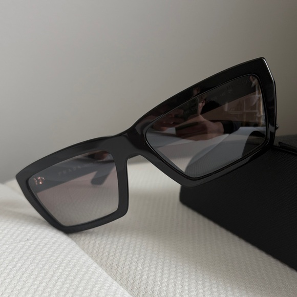 Prada Women's Black Sunglasses - Picture 1 of 8